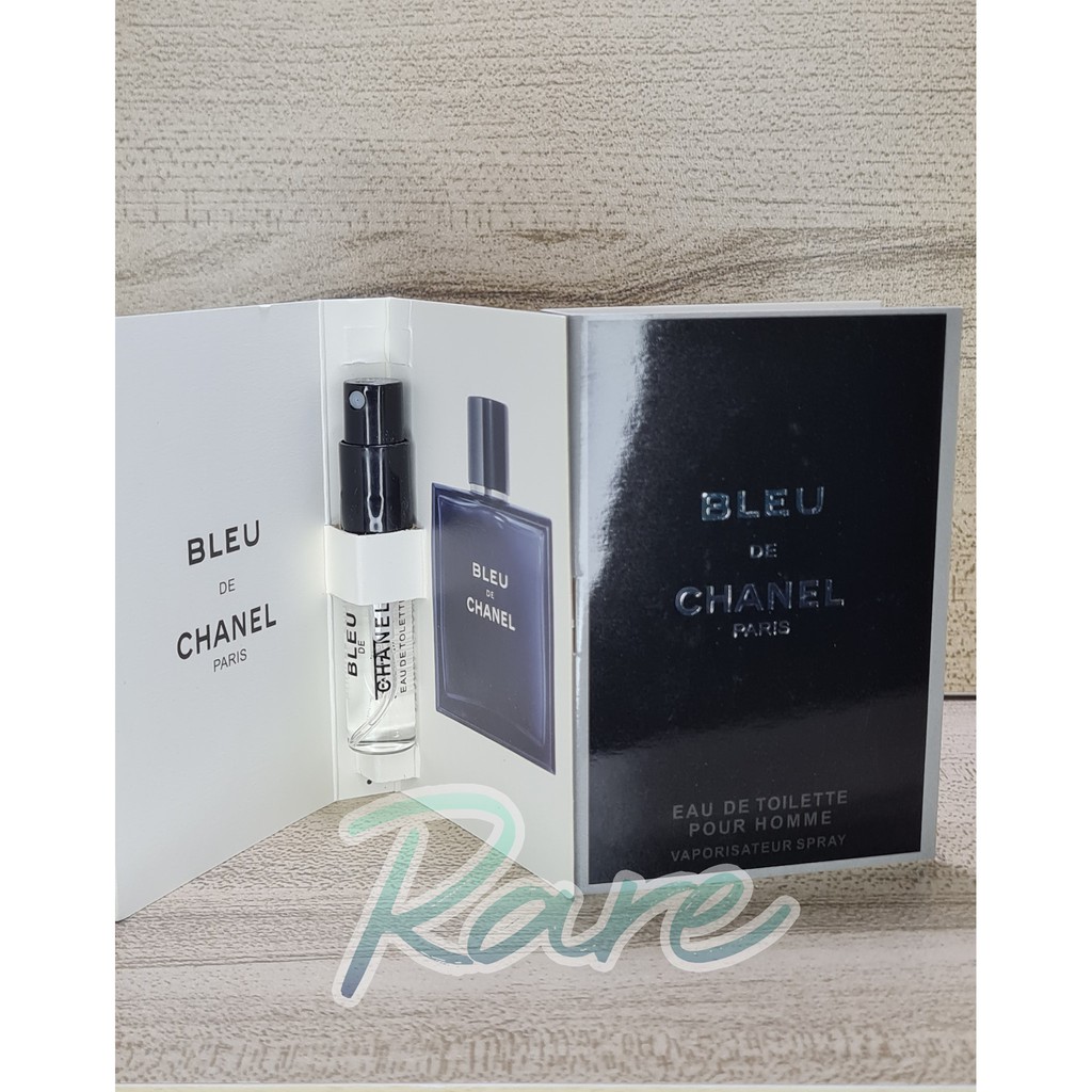 Bleu De Chanel For Men EDT 2ml.ขวดแก้วหัวสเปรย์ ขนาดทดลอง