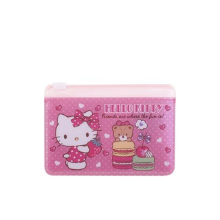 SANRIO ซองใส่บัตร Hello Kitty สีชมพู แฟ้ม เด็ก ของเล่น