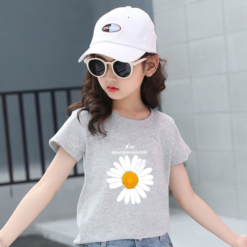 H77เสื้อเด็กแฟชั่ง เสื้อยืดแขนสั่งได้ทังเด็กชายและเด็กหญิง ลายสวยน่ารับ ผ้านุ่นใส่สบายมี7สีให้เลือก - รูปที่ 3