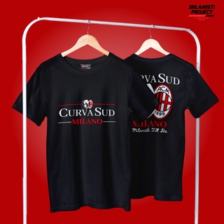 เสื้อยืด พิมพ์ลาย Ac MILAN CURVASUD MILANO | เสื้อยืด ลาย Milanisti | เสื้อบอล DISTRO