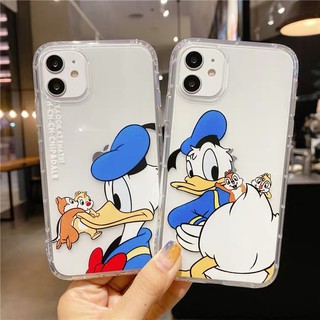 เคสซิริโคนvivoลายการ์ตูนโดนัลด์ ดั๊ก สำหรับรุ่น Vivo Y3 Y11 V15 V15 proV17pro Y12 Y17 Y19 Y95 Y93 Y91i #827