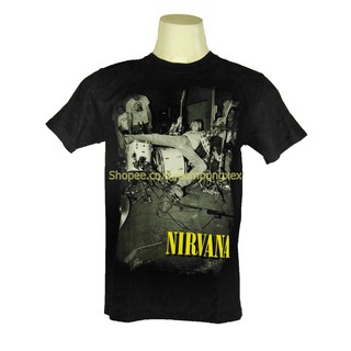 NIRVANA เสื้อวง เนอร์วานา เสื้อวินเทจ เสื้อยืดไซส์ยุโรป SPX1703