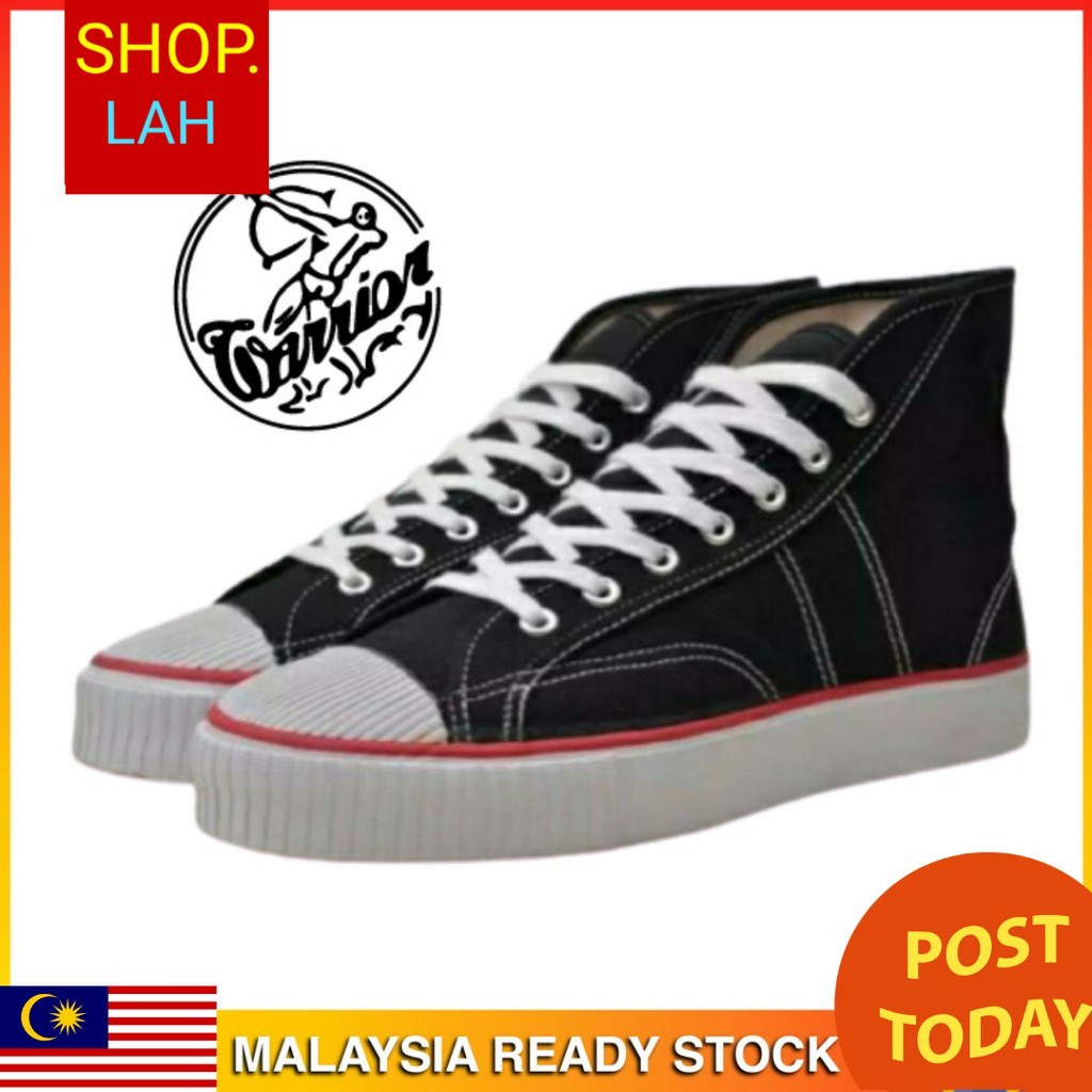 Warrior Shoes High Tops รองเท้าผ้าใบสําหรับบุรุษและสตรี Unisex (38-44)