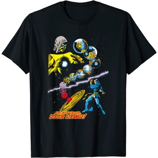 เสื้อยืด พิมพ์ลายกราฟิก Marvel Doctor Strange Worlds สําหรับผู้ใหญ่S-5XL