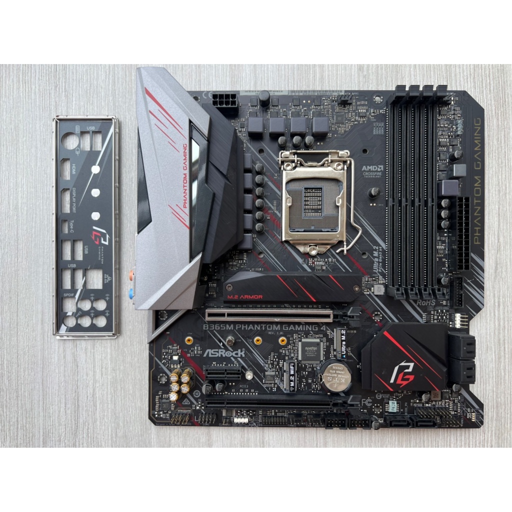 MAINBOARD (เมนบอร์ด) 1151 V2 ASROCK B365M PHANTOM GAMING 4