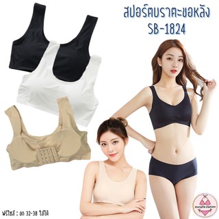 SB-1824⚡️SALE⚡️ ชุดชั้นใน Sportbra บราสายเดี่ยว ไร้โครง สปอร์บรา เสื้อชั้นใน (munafie.fashion)