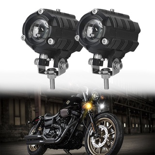 50W LED Auxiliary Lights Mini Spot Driving Lights High Low Beam with Dual Color (White &amp;amp;Yellow) with Motorcycle/ SUV