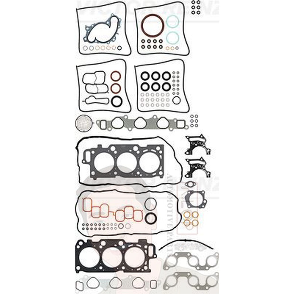 ปะเก็นชุดใหญ่ 3MZ-FE Camry 3.3, Lexus RX MHU33 (ยี่ห้อ Victor Reinz งานเยอรมัน)