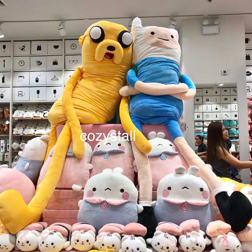 (ของแท้100%) ตุ๊กตา ไซส์บิ๊ก Adventure Time จาก Miniso