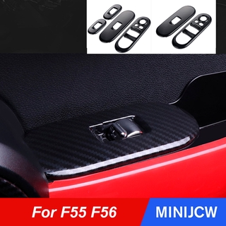 สติ๊กเกอร์คาร์บอนไฟเบอร์สําหรับ Mini Cooper S Jcw F55 F56 Hatchback