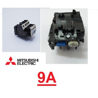 โอเวอร์โหลดรีเลย์ มิตซูบิชิ รุ่น TH12 MITSUBISHI 220V TH-12 1ชุด เลือกAMPได้ Overload Relay TH- T18 (ใช้กับ S-T10,12,20)