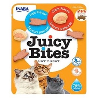 Inaba อินาบะ Juice Bites ขนมแมวแบบเม็ดนิ่ม มีทั้งหมด 5 รสชาติ 11.3 กรัม