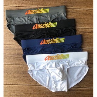 🔥มาใหม่🔥กางเกงในชาย AUSSIEBUM ทรงbrief ผ้าไนลอน