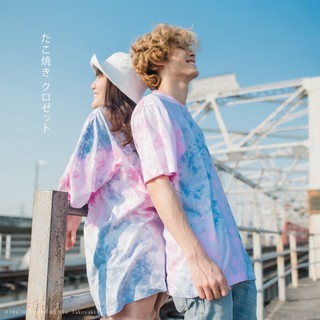 Tie Dye Pastel Oversize / เสื้อมัดย้อม