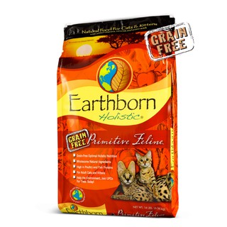 Earthborn Holistic Primitive Feline อาหารเม็ด สำหรับลูกแมว หย่านมและแมวโตอายุ 1 ปีขึ้นไป 2kg