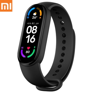 Xiaomi Band 6  Band 7 Smart สมาร์ทวอทช์ มัลติฟังก์ชั่น NFC วัดอัตราการเต้นของหัวใจ บลูทูธ นับก้าว กีฬา วัดความดันอากาศ การนอนหลับ