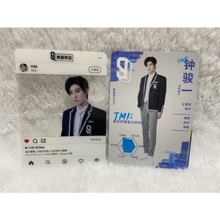 การ์ดใส+แถม R ZhongJunyi จากกล่องสุ่ม Official Youth With You 3