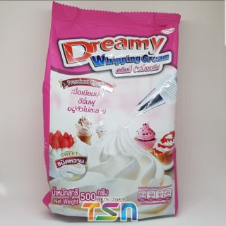 Dreamy Whipping Cream 500g ชนิดหวาน