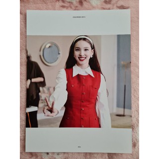 [แท้/พร้อมส่ง] หน้าโฟโต้บุ๊ค นายอน Nayeon TWICE Eyes Wide Open Monography Photo Book Cut