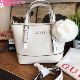 GUESS Factory Womens  Mini Tote Bag ของแท้ ราคาถูก