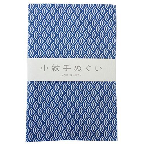 Miyamoto-towel 33220 Miyamoto Komon Tenugui Qinghai wave 33  90cm