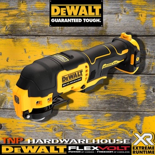 DEWALT เครื่องมืออเนกประสงค์ระบบสั่น ไร้สายไร้แปรงถ่าน 12V เฉพาะตัวเครื่องพร้อมอุปกรณ์ รุ่น DCS353NT-XJ