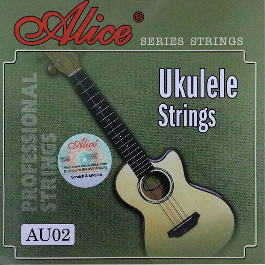 Alice AU02 Soprano Black Nylon Tuning D String Ukulele String Beginner