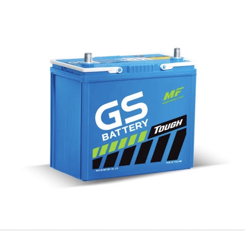 MFX60L / MFX60R แบตเตอรี่รถยนต์GS Battery แบบกึ่งแห้ง