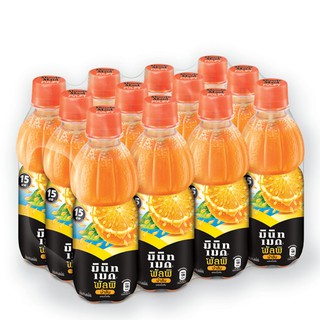 มินิทเมด พัลพี น้ำผลไม้ ขนาด290 มล. แพ็ค12 ขวด. Minute Maid Pulp Fruit Juice 290 ml. Pack of 12 bottles.