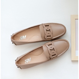 Soulmate Shoes รองเท้าหนังแท้ Bonita Mate in Mocha