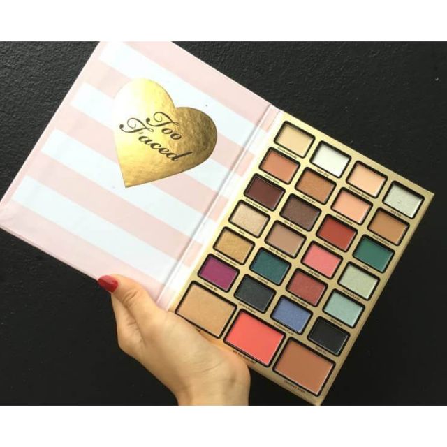 Too face boss lady อายเชโดพาเลท + บรัชออนสีพีช + ไฮไล+ คอนทัว❤
