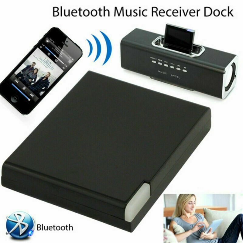 【พร้อมส่ง】อะแดปเตอร์รับสัญญาณเพลงบลูทูธ V2.1 A2DP แบบพกพา สําหรับ iPod iPhone 30-Pin Dock Speaker