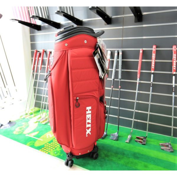 my7golf Helix Golf Bag Red