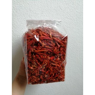 พริกกรอบคั่วงา xb ถุง500g(ออริจินัล)