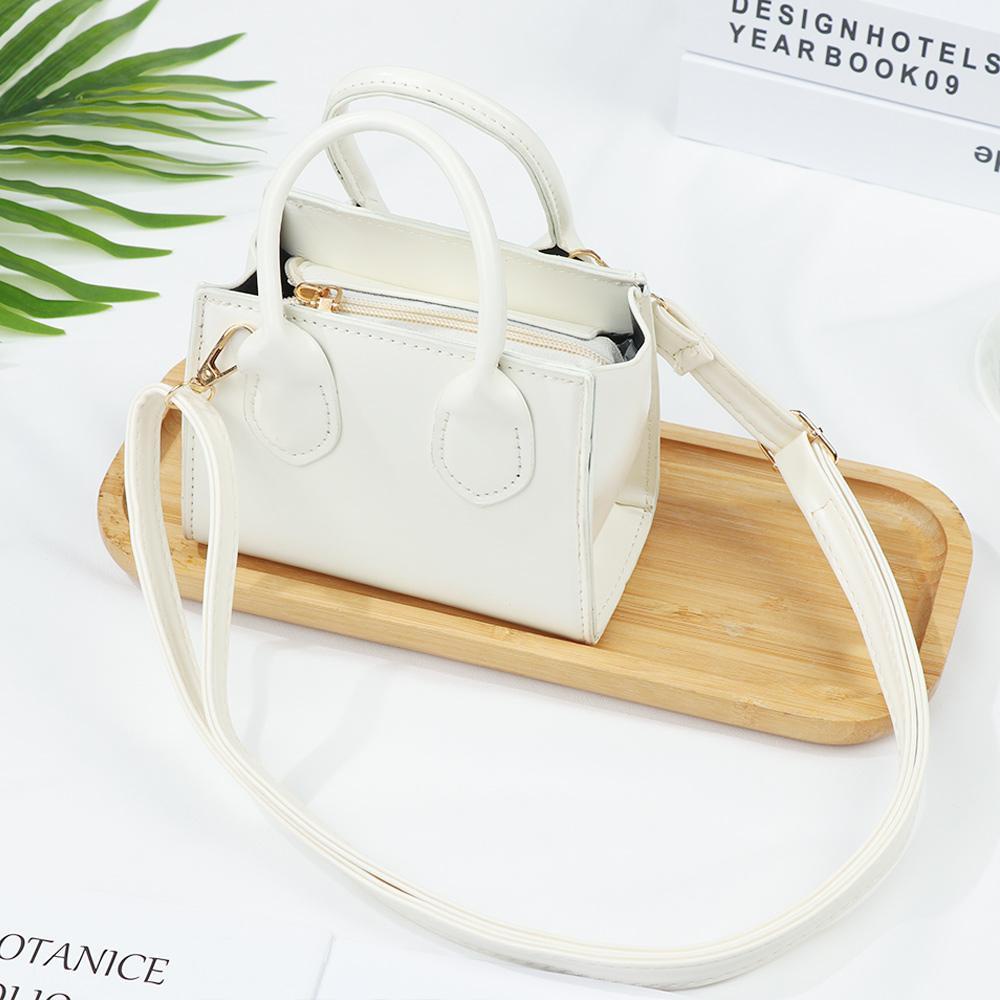 Mh กระเป๋าสะพายไหล่ ทรงสี่เหลี่ยม ใส่เหรียญได้