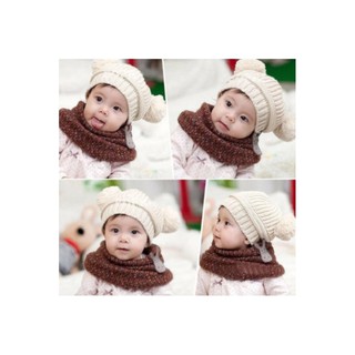 หมวกไหมพรมเด็ก BabyHats-43-bearCream