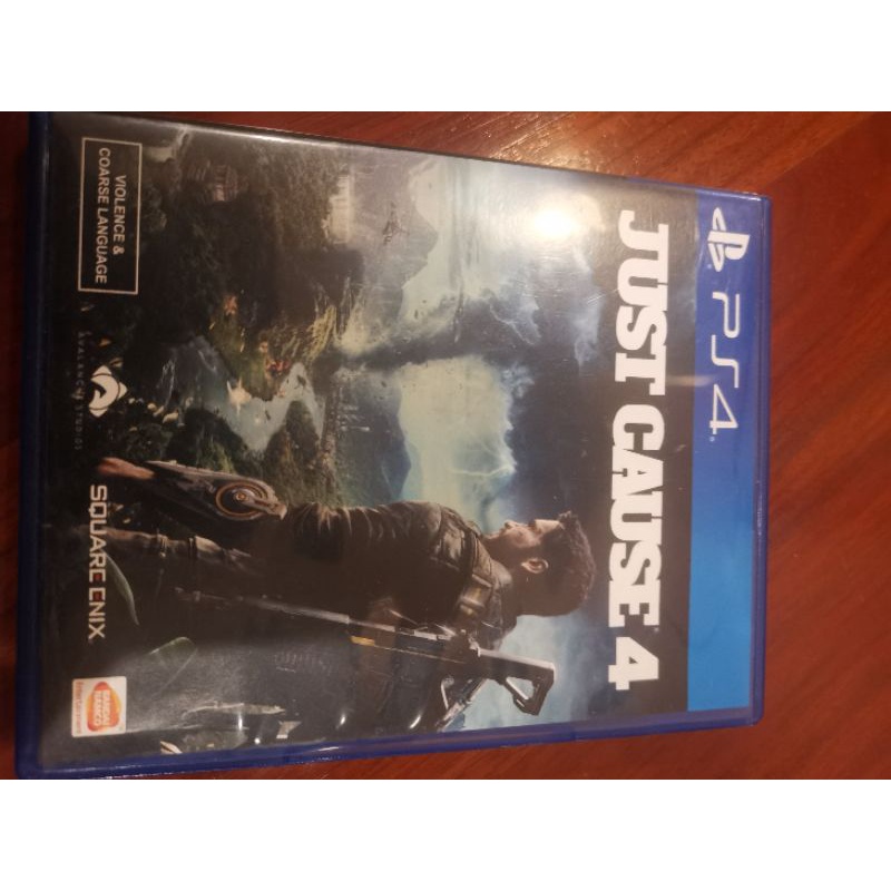 แผ่นเกมส์​ ps4 just cause4 สภาพนางฟ้า