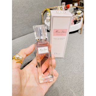 (20 ML) Miss Dior Rose N Roses EDT Roller Pearl 20 ml. น้ำหอมหัวลูกกลิ้ง กล่องซีล