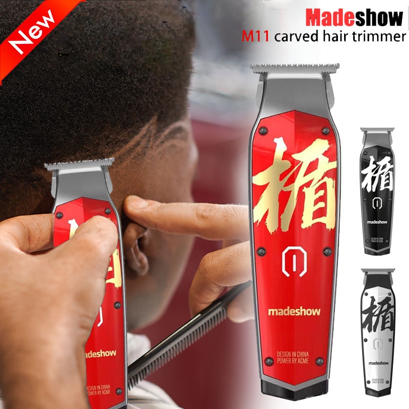 Newest Madeshow M11 Professional Finishing Hair Clipper Carved Hair