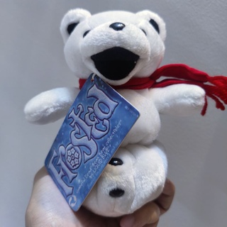 #ตุ๊กตา #หมีอ้าปาก #grateful #dead #bean #bear #plush #Snowman #7นิ้ว #ลิขสิทธิ์แท้ #ป้ายห้อย #ก้นถ่วง #หายาก #Frosted