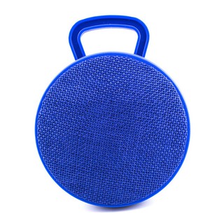 ลำโพงบลูทูธ Bluetooth V4.1 Fabrics Mini Blutooth Speaker (สีน้ำเงิน)