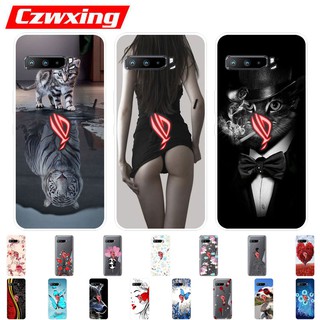 เคสสำหรับ Asus ROG Phone 3 ZS661KS เคส เคสซิลิโคน Soft Back Cover Asus ROG Phone 3 ZS661KS Case Silicone