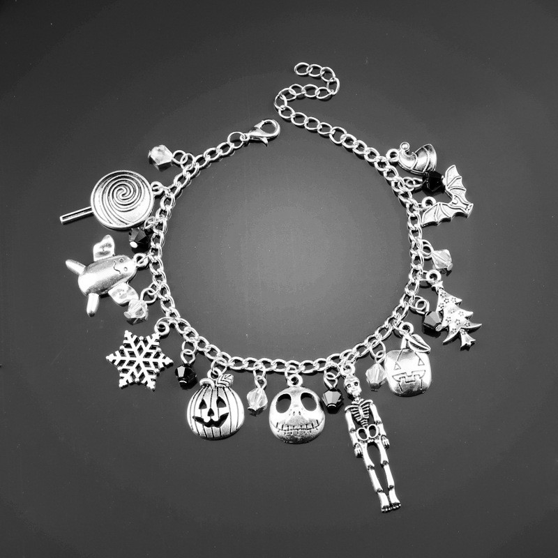 Halloween Christmas Night Fright Bracelet Jack Shantou Womens Bracelet