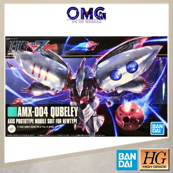 Bandai HGUC HG Universal Century AMX-004 Qubeley Gundam 58006 กันพลา Plamo OMG