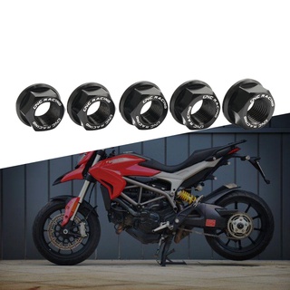 น็อตฝาครอบเฟืองหลังรถจักรยานยนต์ M10*1.0 สําหรับ Ducati Panigale 899 959 Monster821