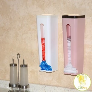 กล่องเก็บถุงพลาสติก ถุงขยะ ที่เก็บถุง พร้อมส่ง Reuse Plastic Bags Keeper Dispenser