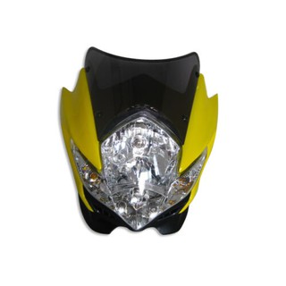 SUZUKI SV1000S SV650S "YELLOW" HEADLIGHT STREETFIGHTER // ไฟหน้า พร้อม กรอบไฟหน้าสีเหลือง