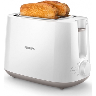 PHILIPS เครื่องปิ้งขนมปัง HD2581/00  สีขาว