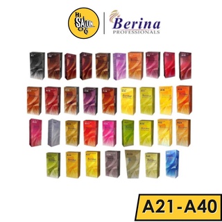 🔥A21-A40🔥 Berina Hair Color เบอรีน่า สีย้อมผม