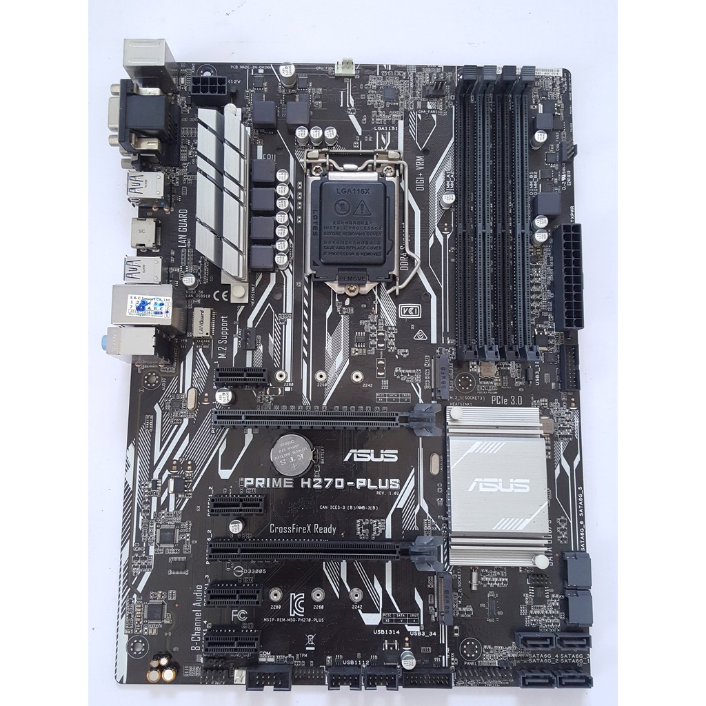 ราคา Asus | เมนบอร์ด รุ่น PRIME H270-PLUS ก.พ. 2024 | BigGo